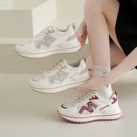 ins韩版网面老爹鞋女2025夏季新款透气女学生休闲运动鞋女HL8833