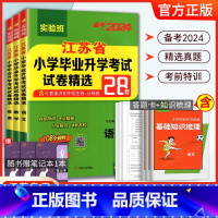 备考2024-英语 小学升初中 [正版]小升初2024江苏省小学毕业升初中考试卷精选28套卷语文数学英语2023春雨六年
