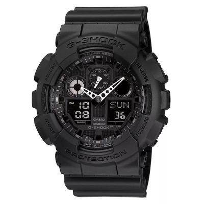 卡西欧(CASIO)男士GShock黑树脂石英防水运动手表55毫米潮流商务耐用