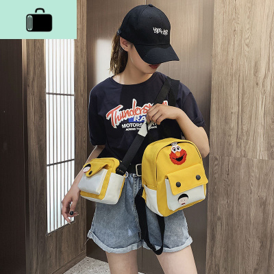 2020新款书包女学生韩版迷你帆布小书包中小学生背包NEW LAKE女手包