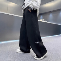 男童直筒卫裤春秋款裤子2026新款儿童春装中大童休闲运动裤韩系潮