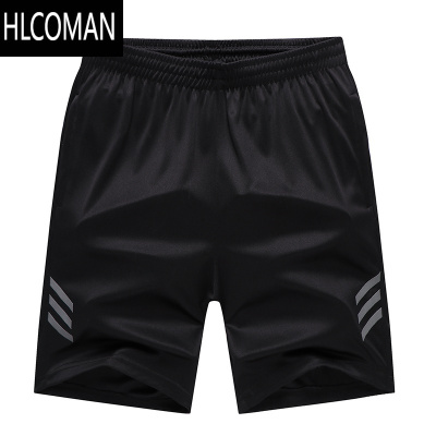 HLCOMAN运动短裤男宽松速干健身大码五分裤套装跑步夏季薄款透气男沙滩裤