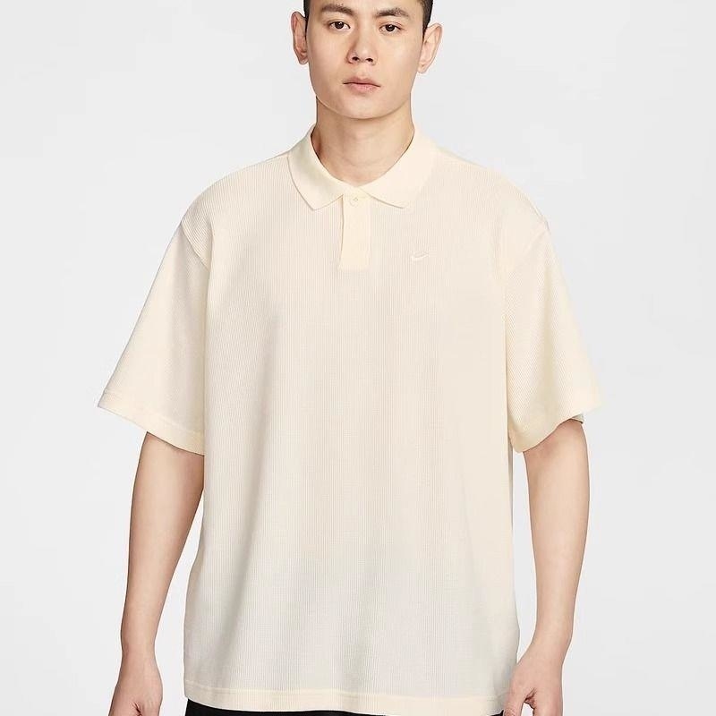 NIKE耐克短袖T恤运动休闲舒适针织男装POLO衫IF0377-110 C