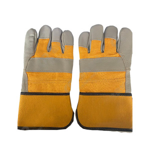 路盈顺 半皮帆布手套 均码 双