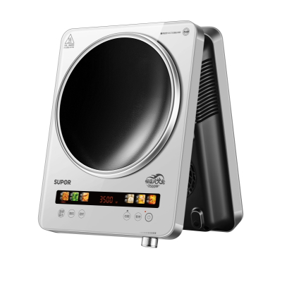 苏泊尔智能灰晶电磁炉C35-IA66C WiFi操控三风机强劲散热5.3kg旋钮操作便捷高效