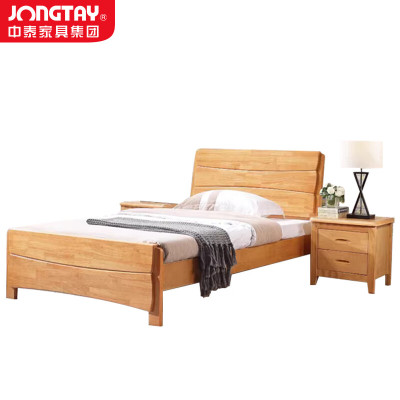 中泰(jongtay)1.35米实木床简约宿舍单人床 J-CDZ72
