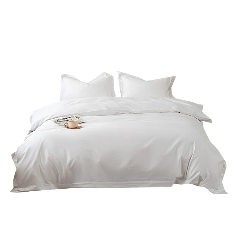 汉司家纺 HANSI-41 120*225cm 纯棉 单被套 (计价单位:件)白色