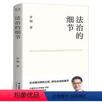 [正版]法治的细节 罗翔教授2021全新法律随笔集 解读社会热点案件 思辨法治要义 提高法律智识与生活智慧 法律知识读物