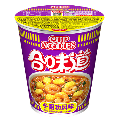 合味道(Cup noodles) 方便面组合装 杯面泡面快餐面 冬阴功风味
