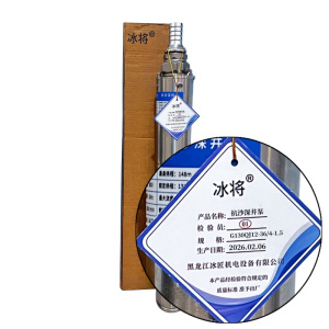 冰将 220V抗沙深井泵 陶瓷潜水泵 台