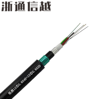 浙通信越 GYTA53重铠24芯混合光缆 低损12芯G.654E+12芯G.652D 1米