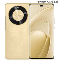 华为畅享 70X 尊享版 256GB 流沙金 6100mAh巨鲸长续航 麒麟8000芯片 双4G鸿蒙智能手机
