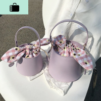 洋气水桶小包包2020新款潮网红高级感夏天小清新流行女单肩斜挎包NEW LAKE女斜挎包