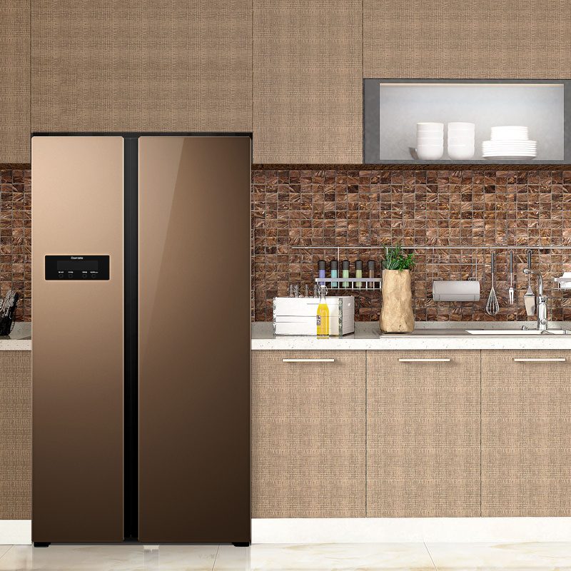 damiele达米尼 bcd-611wksd 智能变频 对开门冰箱 双开门冰箱 电冰箱