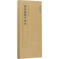 智永真草千字文 高清原大碑帖单片装帧便临摹 释文注释简体旁注 近距离临摹碑帖丛刊中国碑帖名品教程毛笔书法 草书毛笔字