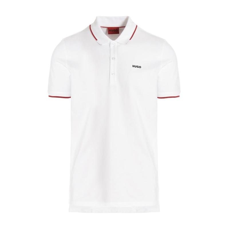 Hugo boss雨果波士POLO衫男透气吸汗舒适易打理纯棉徽标装饰