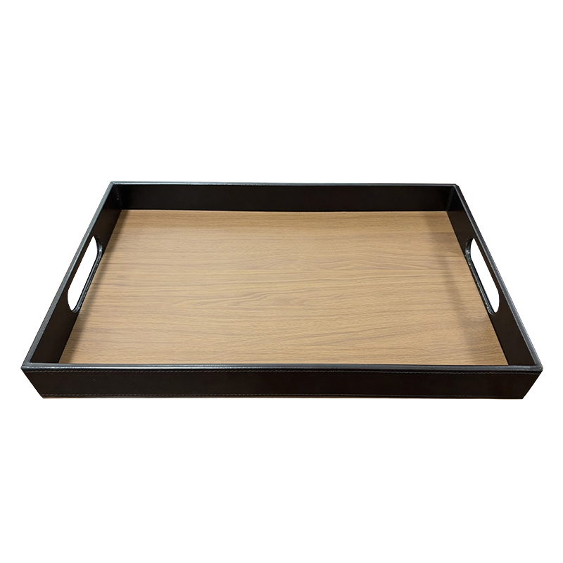 山之只 托盘收纳盒带孔 39*26*4cm 个