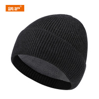 鸽护 毛线帽 GH166QDK-黑色 顶