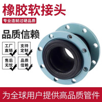 盛京联硕 法兰式橡胶软接头 DN65 台