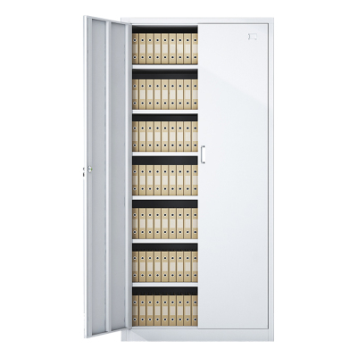 东升顺收纳柜财务档案柜资料柜加厚文件柜办公室带锁铁皮柜凭证柜七层