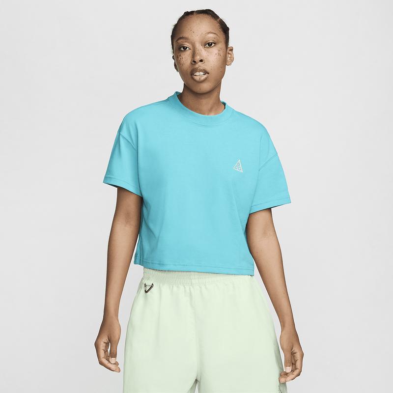 Nike运动T恤女款吸湿速干防潮户外基础款叠穿训练潮牌材质