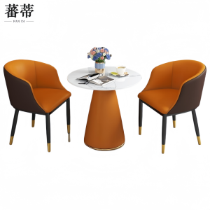 蕃蒂桌椅组合60CM单桌二椅 套