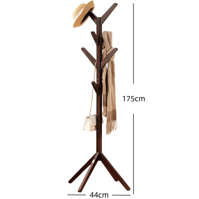 铭思沃木质衣帽架