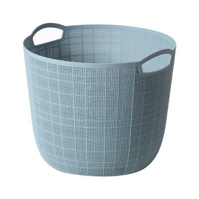仿麻布塑料脏衣篮卫生间收纳筐阳台收纳篮洗衣篮脏衣篓脏衣服洗澡