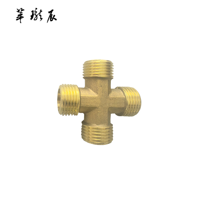 萃珑辰 铜外丝四通 DN15 个