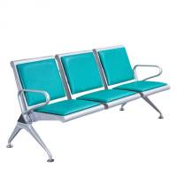 豫仲迈 软包连排椅等候公共座椅三人位候车椅/张