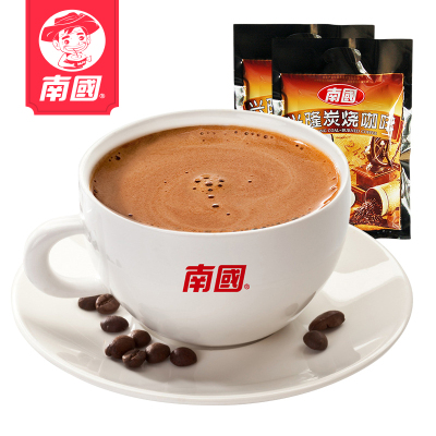 南国食品_兴隆炭烧咖啡320gX2-海南特产袋速溶咖啡粉小包原味