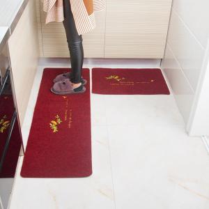 美帮汇厨房地垫长条防滑防油家用吸水脚垫卫浴进入户垫卧室口地毯