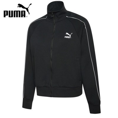 PUMA彪马官方正品女子立领拼接休闲外套SPORT598130598130-01150/76A/XS