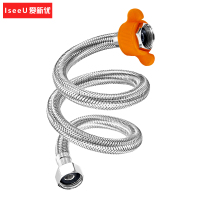 爱新优 304不锈钢编织管软连接 4分-DN15*30cm 根