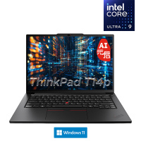 [2025款]联想笔记本电脑ThinkPad T14p 03CD 14英寸 AI工程师本 标配 全新英特尔酷睿Ultra9 285H 64G内存 1T固态 3K