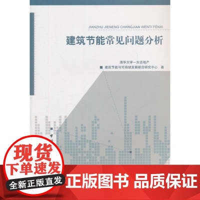 建筑节能常见问题分析 清华大学-太古地产建筑节能与可持续发展联合研究中心 中国建筑工业出版社 正版书籍