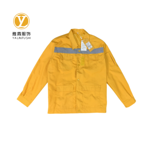 雅霖服 黄色工作服YLF-GZF0619 套