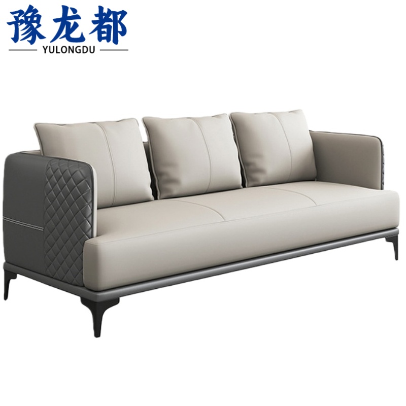 豫龙都 接待会客沙发 三位 张