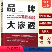 [正版] 品牌大渗透 解密品牌快速起步与持续增长的底层逻辑 大牌企业创始人品牌操盘手合伙人发展实战方法大揭秘 营销方式
