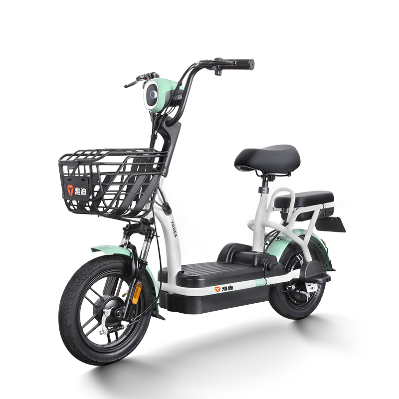 雅迪 yadea 新国标电动车小钢炮迷你电动自行车男女通用电瓶车代步车