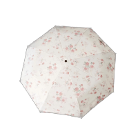 六羊纺 小清新花伞晴雨两用遮阳伞女防紫外线雨伞 个