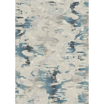 杜克恩 DKEYM-01 手工新西兰羊毛地毯地垫(计价单位:块)蓝白色