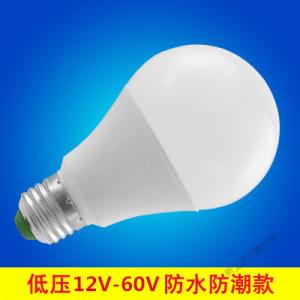 苏宁放心购 低压36v伏led灯泡12v24vled灯交直流e27螺口机床电瓶冷库工地矿井