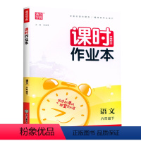 语文 六年级下 [正版]2024新版通成学典课时作业本6六年级下册语文人教版同步训练小学生6年级下册语文课时特训基础知识