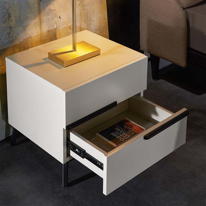 古达现代简约床头柜抽屉储物柜卧室家具ptdbd003