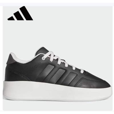 阿迪达斯adidas三叶草篮球鞋板鞋男女新款一号黑-碳黑-白