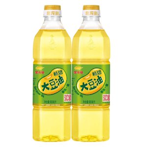 金龙鱼优选一级大豆油900ml小瓶装餐饮专用食用油家用烘焙色拉油