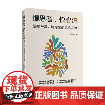 慢思考 快心流 深度开发大脑潜能的思维方式 小务虚 著 励志与成功