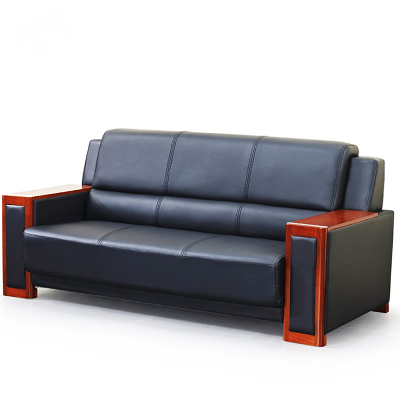 东杉沙发 黑色三人位(可定制) 张