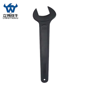 立伟铁牛单头呆扳手100mm/把